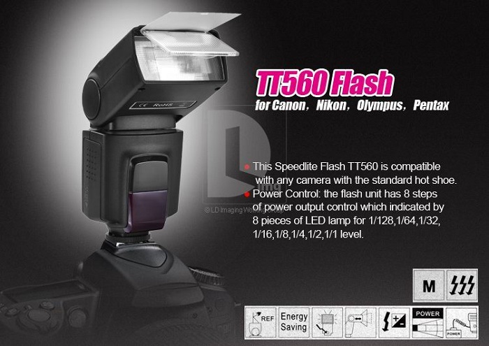 godox tt560 speedlite