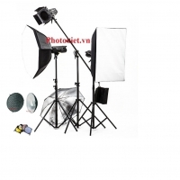 Bộ kit đèn flash studio JINBEI MSN II-400 - 1
