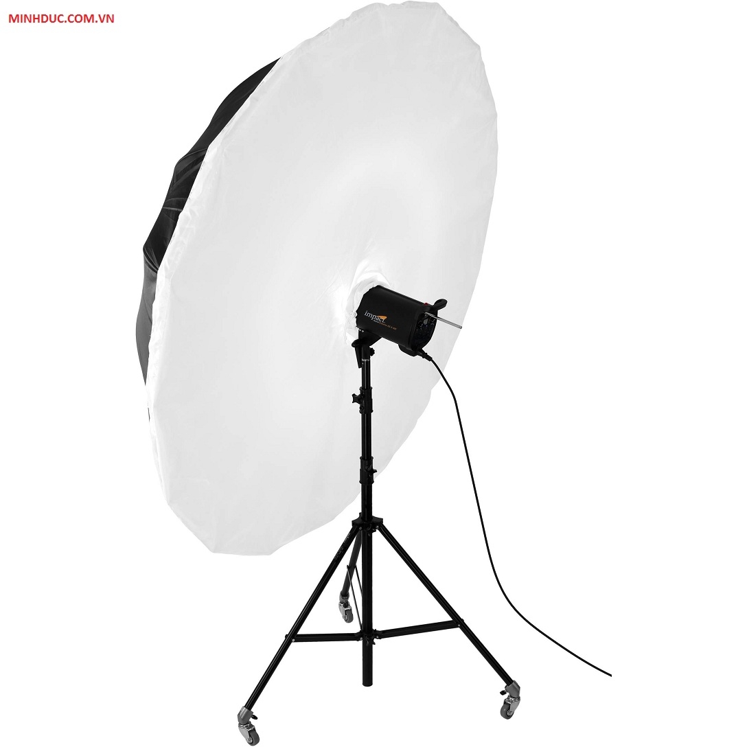 Combo Dù Phản Trắng softbox 1m50 Dragon (đã gồm vải tản sáng mặt trước)