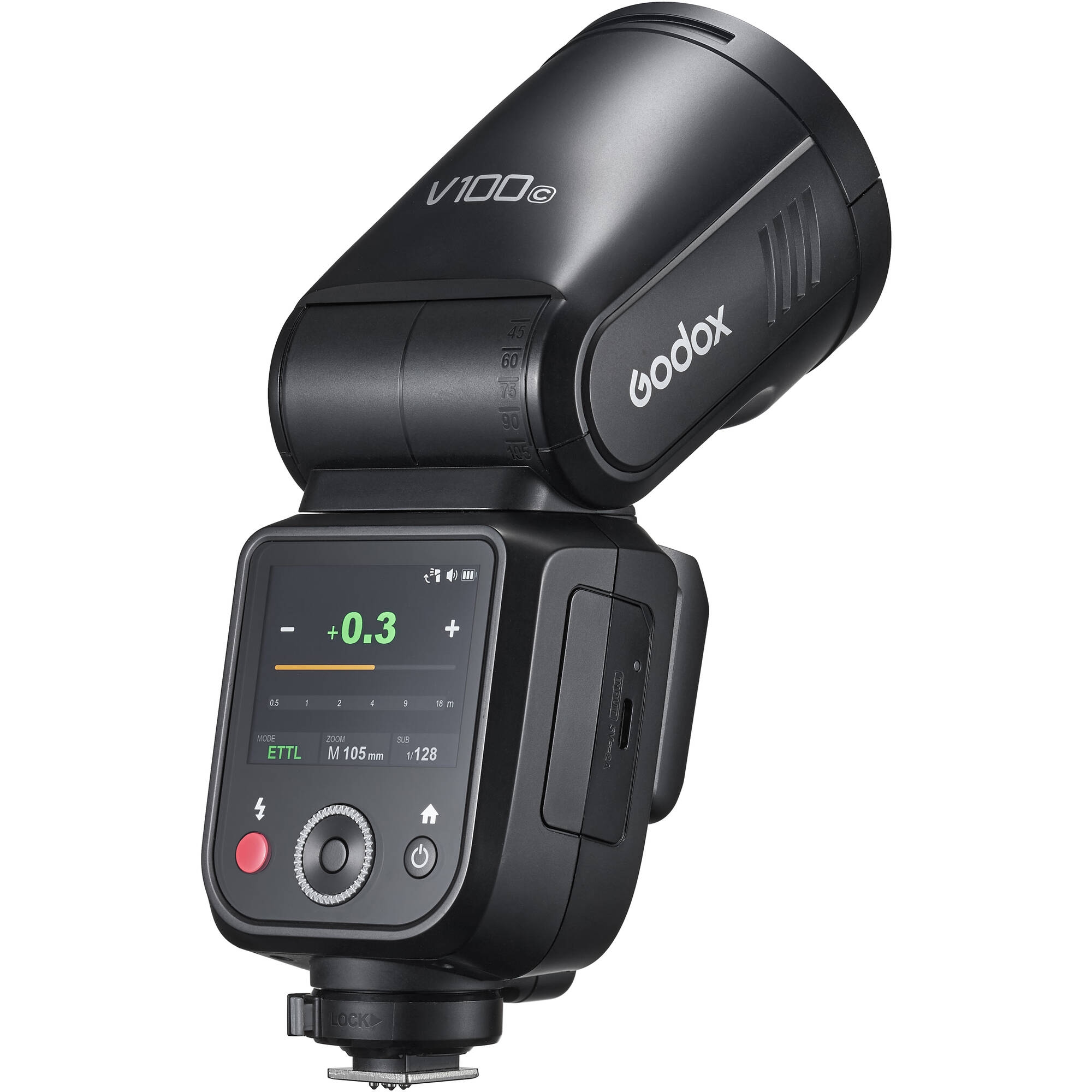 Đèn Flash Godox V100 C TTL Hss 1/8000 For Canon