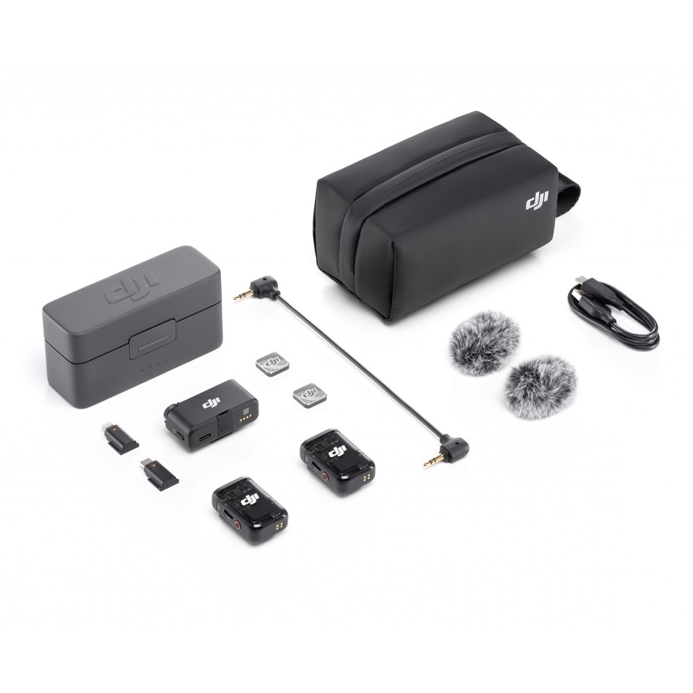 Micro DJI Mic 2 ( 2 TX + 1 RX + Charging Case )